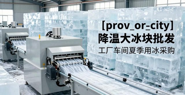 连云港降温大冰块批发 工厂车间夏季用冰采购