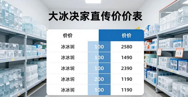 大冰块批发厂家怎么选？连云港直供渠道靠谱吗