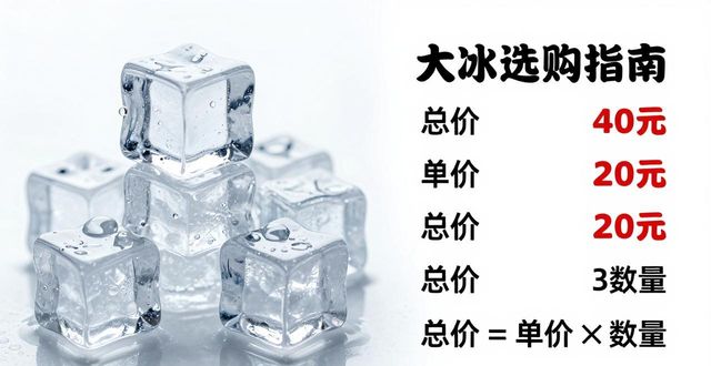 大冰块价格到底怎么算？连云港冰块选购指南